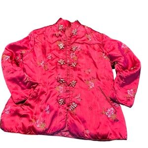 Rare! Padded blazer/Jacket kimono style‎ elegant buttons! Beautiful
